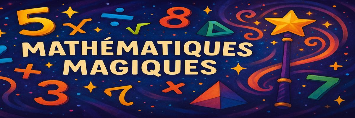 Bannière Mathématiques Magiques